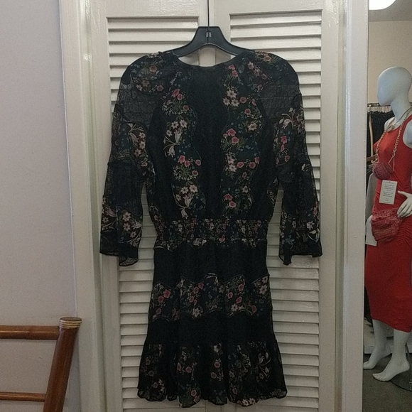 Amanda Uprichard Lace Floral Dress